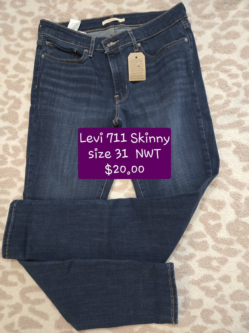 Levi's Dark Blue Slim Jeans